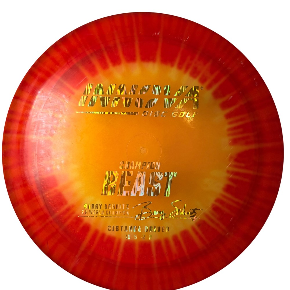 Innova Champion Beast I-Dye Barry Schultz Signature Distance Driver Tye-Dye Disc